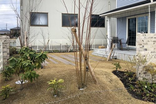 村久野モデルハウスのお庭のイメージ